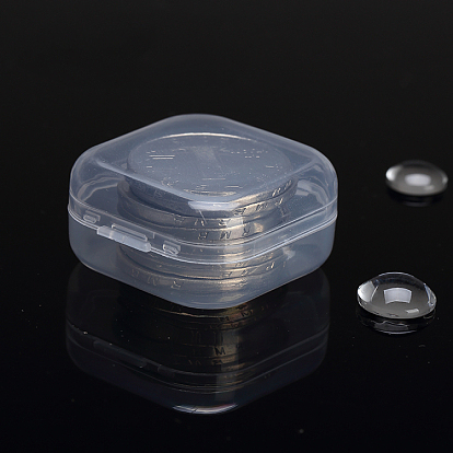 Conteneurs de perle plastique, cube
