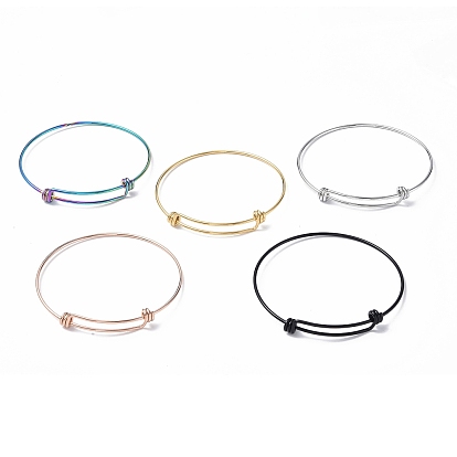 Bracelets réglables en acier inoxydable 304