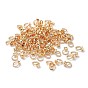 Brass Screw Eye Peg Bails Charms, for Half Drilled Bead, Nickel Free