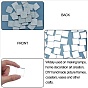 Mirror Glass Mosaic Tiles, for Home Decoration Crafts Jewelry Making, Square