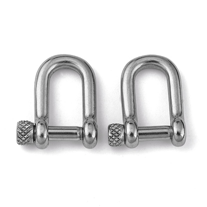 304 Stainless Steel D-Ring Anchor Shackle Clasps