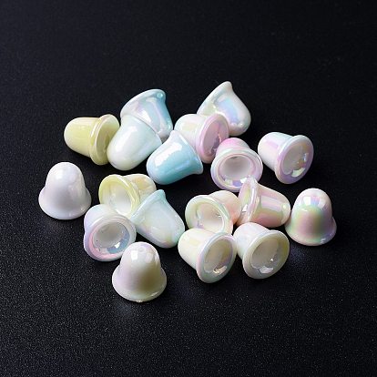 Two Tone Opaque Acrylic Beads