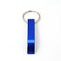 Aluminum Alloy Bottle Openners, with Iron Rings, Letter F, 74mm