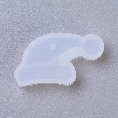 Pendant Silicone Molds, Resin Casting Molds, For UV Resin, Epoxy Resin Jewelry Making, Christmas Hat