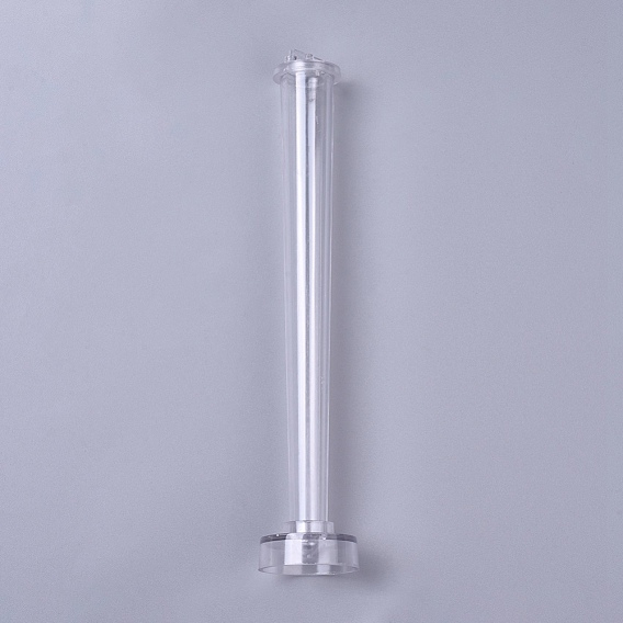 Moules de bougie en plastique transparent, pour les outils de fabrication de bougies, forme de cône