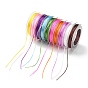 10 rouleaux 10 jeu de cordes en cristal élastique plat couleurs, fil de perles élastique, pour la fabrication de bracelets élastiques