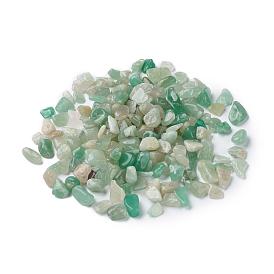 Natural Green Aventurine Beads, No Hole/Undrilled, Nuggets, Tumbled Stone, Vase Filler Gems