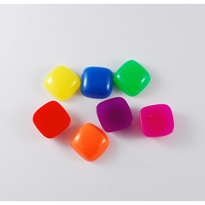 Resin Cabochons, Square