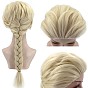 Princess Long Blonde Cosplay Party Wigs, for Kids, Synthetic, Heat Resistant High Temperature Fiber
