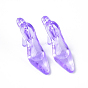 Transparent Acrylic Pendants, High-heeled Shoes