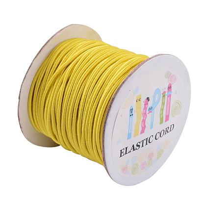 Elastic Cord, with Nylon Outside and Rubber Inside, Round