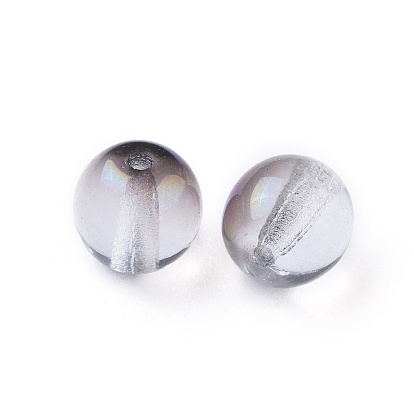 Perles de verre tchèques, ronde
