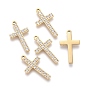 316 pendentifs chirurgicaux en zircone cubique en acier inoxydable, religion, croix