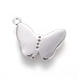 Laiton émail pendentifs, avec coquille d'eau douce et zircone cubique, papillon