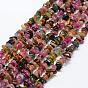 Natural Tourmaline Beads Strands, Chip, Grade A