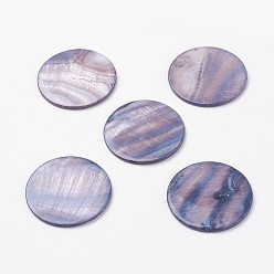 Shell Cabochons, Flachrund