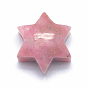 Natural Gemstone Charms, for Jewish, Star of David