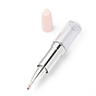 Lipstick Shape Empty Tube Black Ink Ballpoint Pens, for DIY Glitter Epoxy Resin Crystal Ballpoint Pen Herbarium Pen Making