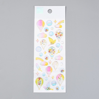 Epoxy Resin Sticker, for Scrapbooking, Travel Diary Craft