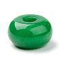 Natural Malaysia Jade Beads, Large Hole Beads, Rondelle