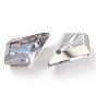 Colgantes de diamantes de imitación de vidrio en relieve, facetados, cometa