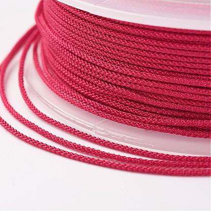 Плетеные нити нейлона, окрашенные, завязывая шнур, для китайского вязания, ремесла и изготовление ювелирных изделий