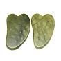 Natural Lemon Jade Gua Sha Boards, Scraping Massage Tools, Gua Sha Facial Tools, Heart