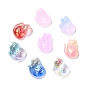 Electroplate Glass Cabochons, Fox
