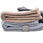 Wool Knitting Socks, Winter Warm Thermal Socks, Squirrel Pattern