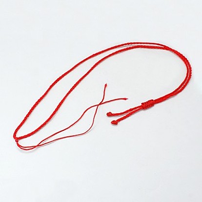 Création de collier de cordon en nylon, 600mm
