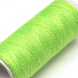 Cables de hilo de coser de poliéster de 402 paño o del arte DIY, 0.1 mm, sobre 120 m / rollo, 10 rollos / bolsa