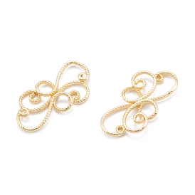 Brass Linking Rings, Long-Lasting Plated