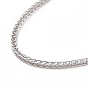 925 Sterling Silver Wheat Chains Necklace for Women