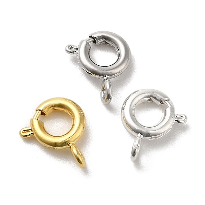 Brass Spring Ring Clasps, Ring