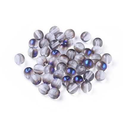 Perles de verre tchèques, ronde