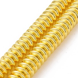 Electroplated Non-magnetic Synthetic Hematite Beads Strands, Disc