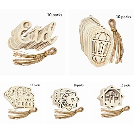 Wooden Ornaments, for Party Gift Home Decoration