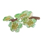 Flower Cellulose Acetate Large Claw Hair Clips, for Women Girl Thick Hair