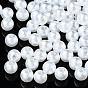 Perles rondes en plastique imitation abs