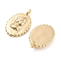Brass Charms, Oval with Human Charm