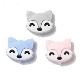 Silicone Focal Beads, Fox