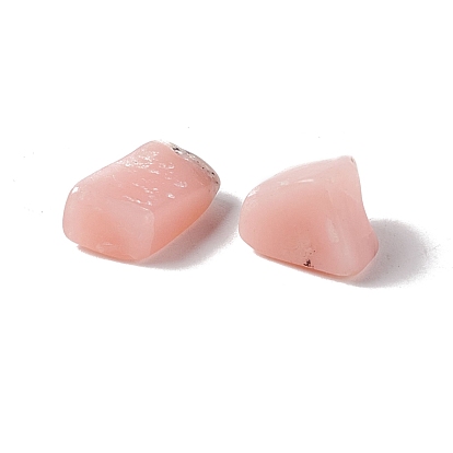 Натуральный розовый опал, нет отверстий / незавершенного, чип