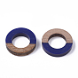 Resin & Walnut Wood Linking Rings, Ring