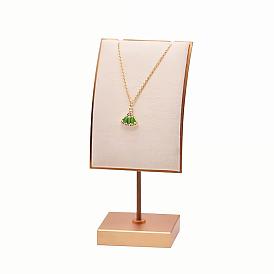 Alloy with Fiber Necklace Display Stands