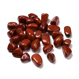 Perles naturelles jaspe rouge, sans trou, nuggets, pierre tombée, pierres de guérison pour l'équilibrage des chakras, cristal thérapie, méditation, reiki, gemmes de remplissage de vase