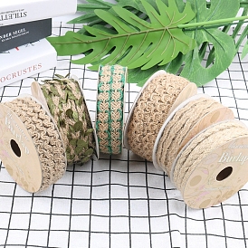 Burlap Braided Lace Ribbons, for Wedding Party Decor