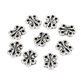Alliage de style tibétain liens multi-brins, fleur