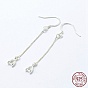 925 Sterling Silver Earring Hooks Findings, , with Box Chain & Pendant Bails