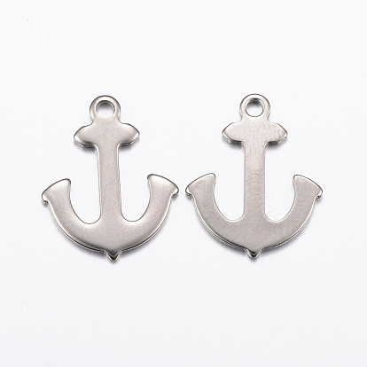 304 Stainless Steel Pendants, Anchor