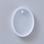Oval Shape DIY Silicone Pendant Molds, Resin Casting Moulds, Jewelry Making DIY Tool For UV Resin, Epoxy Resin Jewelry Making